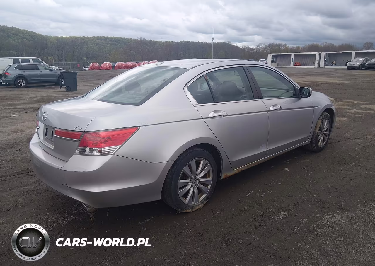 2011 Honda Accord 3.5 Ex-L VIN:1HGCP3F86BA017505 - 4