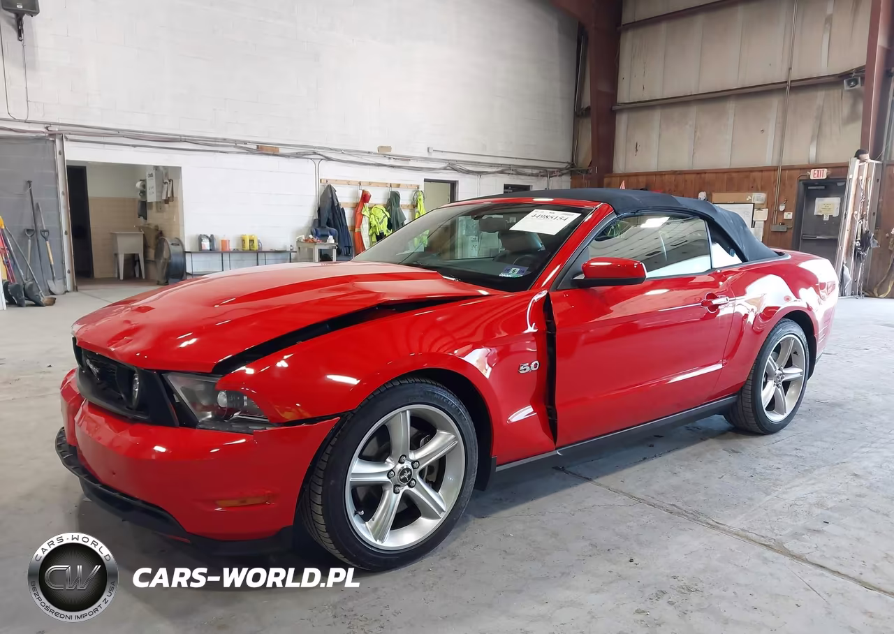 2012 Ford Mustang Gt Premium VIN:1ZVBP8FF7C5229276 - 2