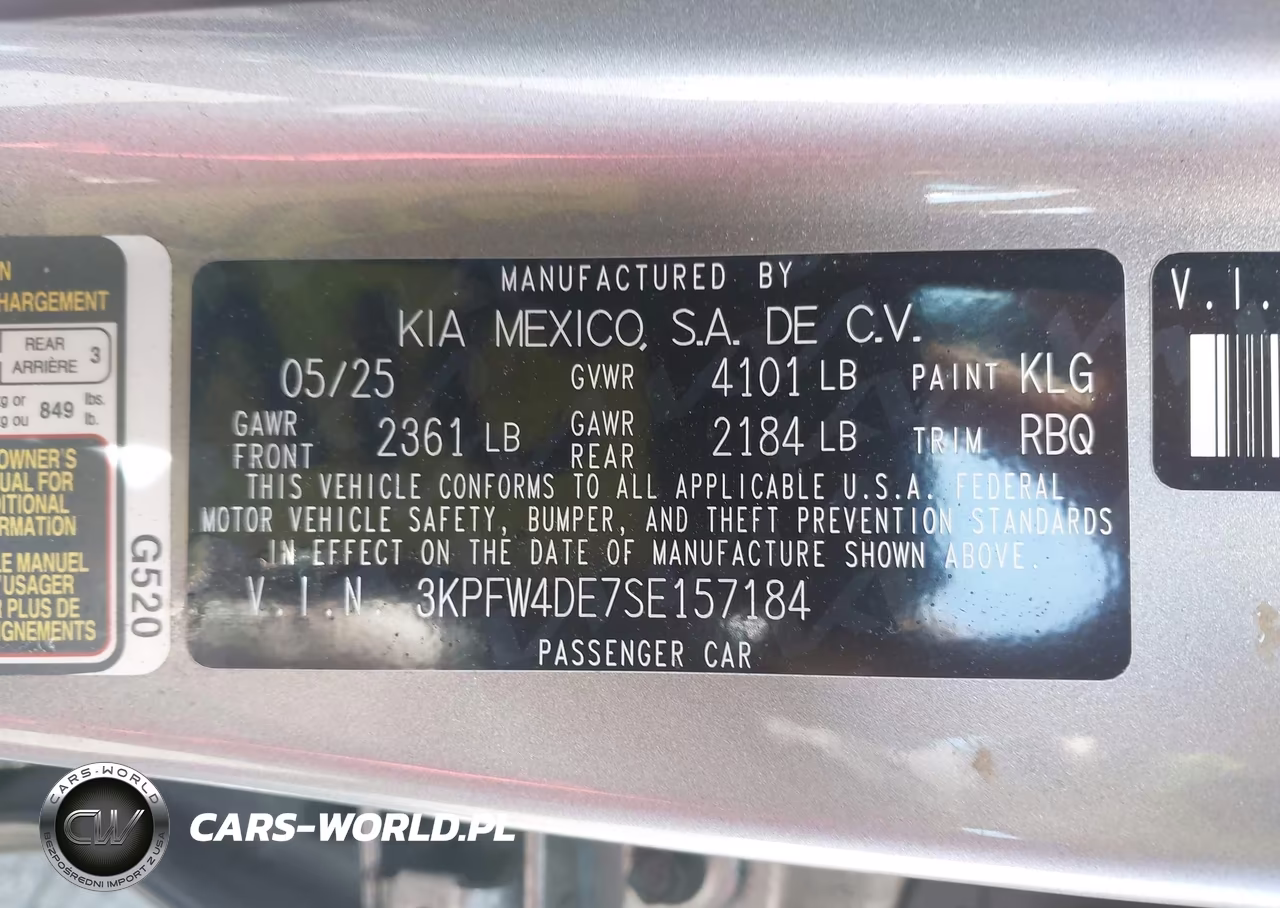 2025 Kia K4 Gt-Line VIN:3KPFW4DE7SE157184 - 9