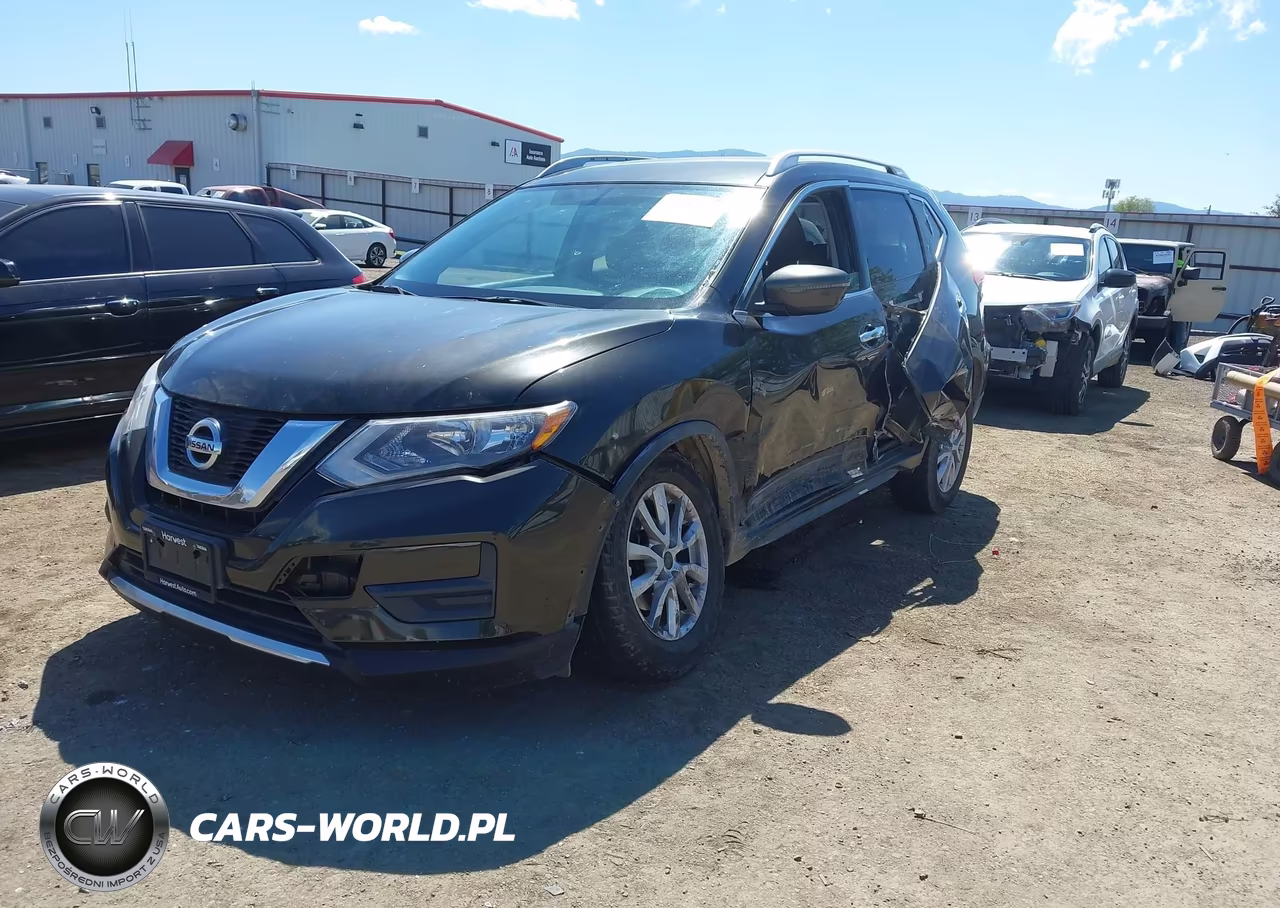 2017 Nissan Rogue Sv VIN:KNMAT2MV4HP504244 - 2