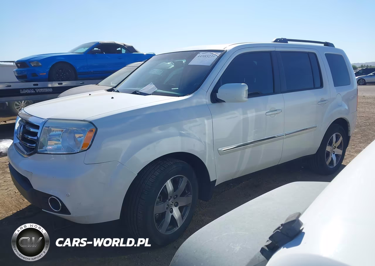 2013 Honda Pilot Touring VIN:5FNYF4H97DB007885 - 2
