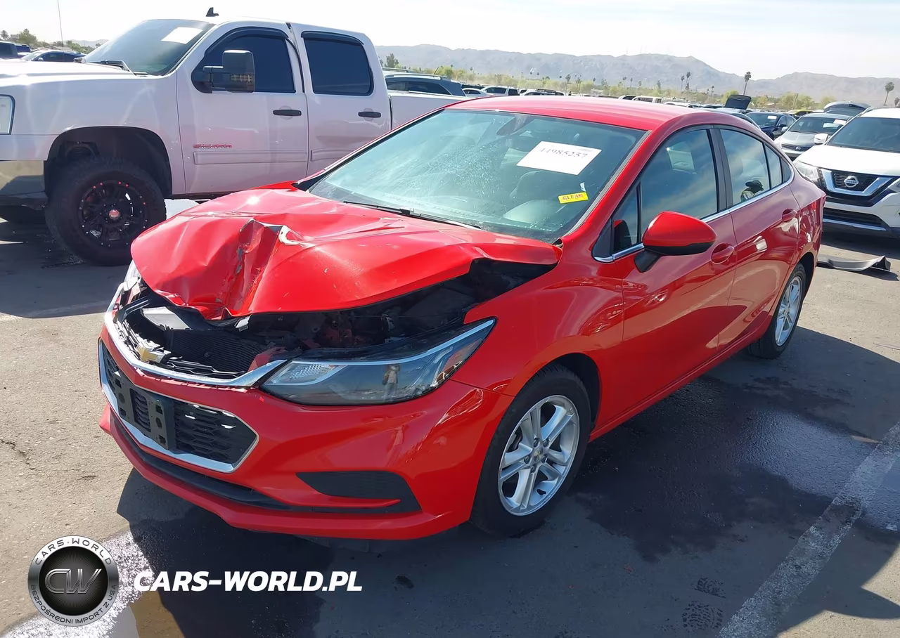 2017 Chevrolet Cruze Lt Auto VIN:1G1BE5SMXH7167257 - 2