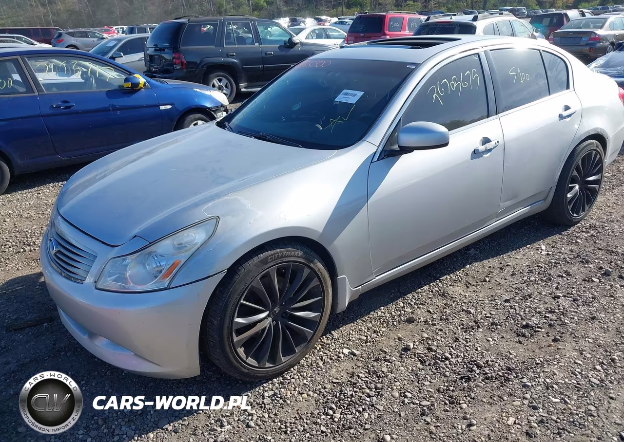2008 Infiniti G35X VIN:JNKBV61F98M279628 - 2