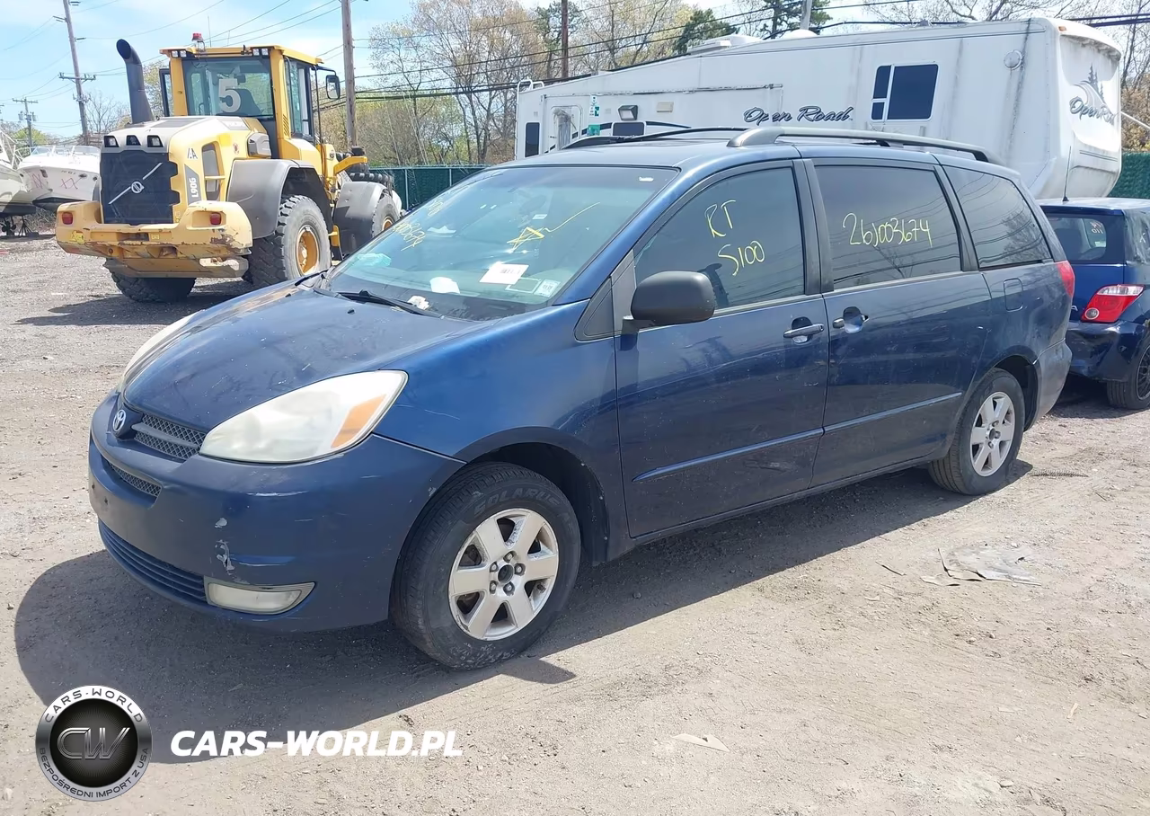 2005 Toyota Sienna Xle VIN:5TDZA22C15S254697 - 2