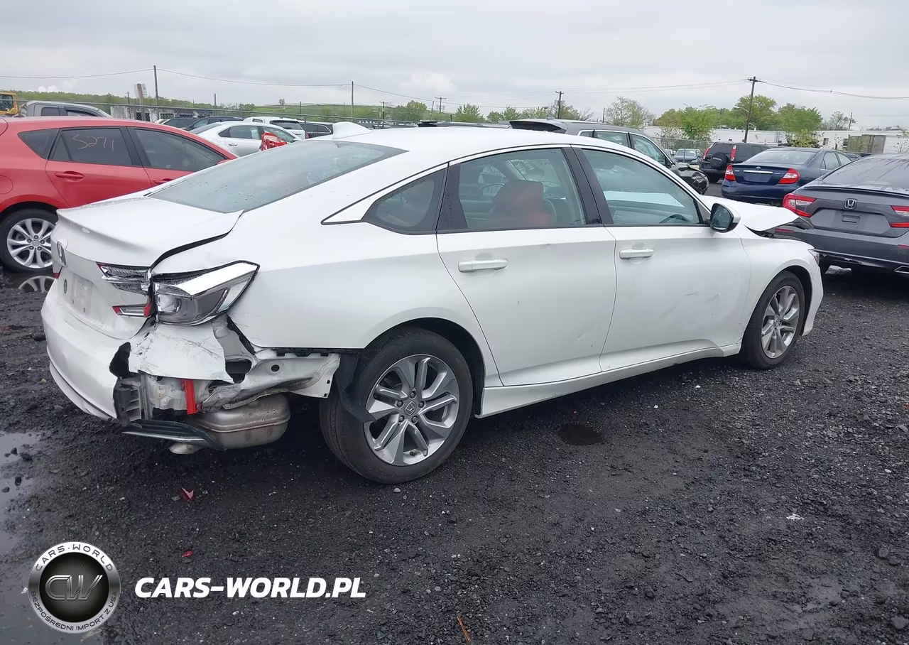 2020 Honda Accord Lx VIN:1HGCV1F14LA069293 - 4