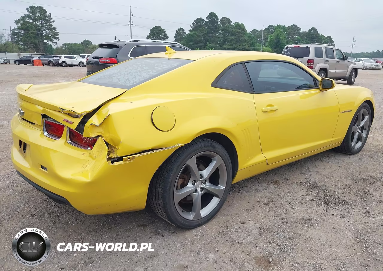 2013 Chevrolet Camaro 1Lt VIN:2G1FB1E36D9154603 - 4