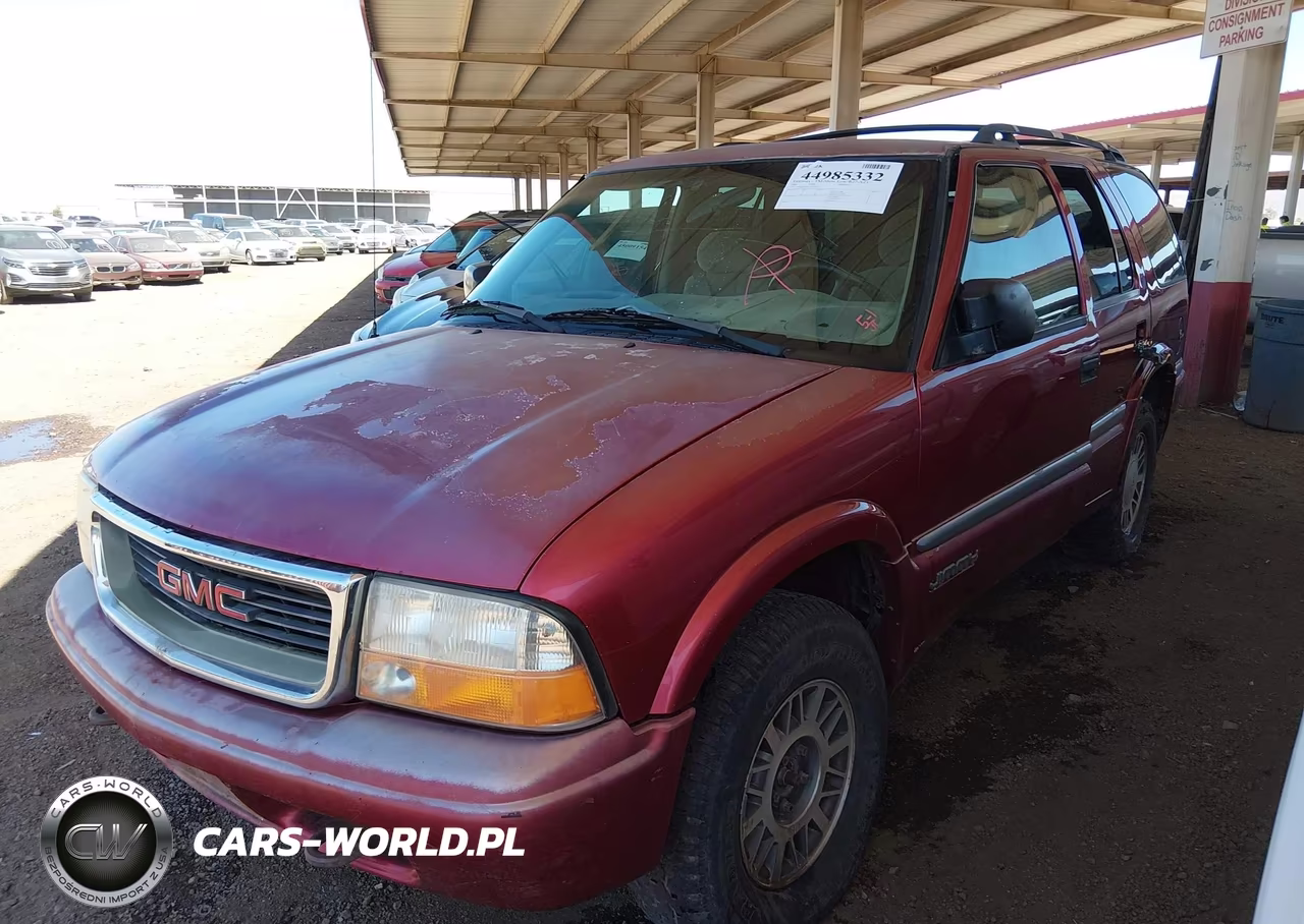 2001 GMC Jimmy Sle VIN:1GKDT13W212177027 - 2