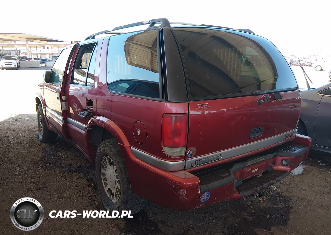 2001 GMC Jimmy Sle VIN:1GKDT13W212177027 - 3