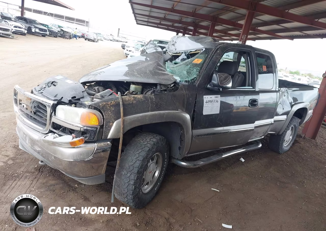2000 GMC Sierra 1500 Sle VIN:2GTEK19T8Y1334828 - 2