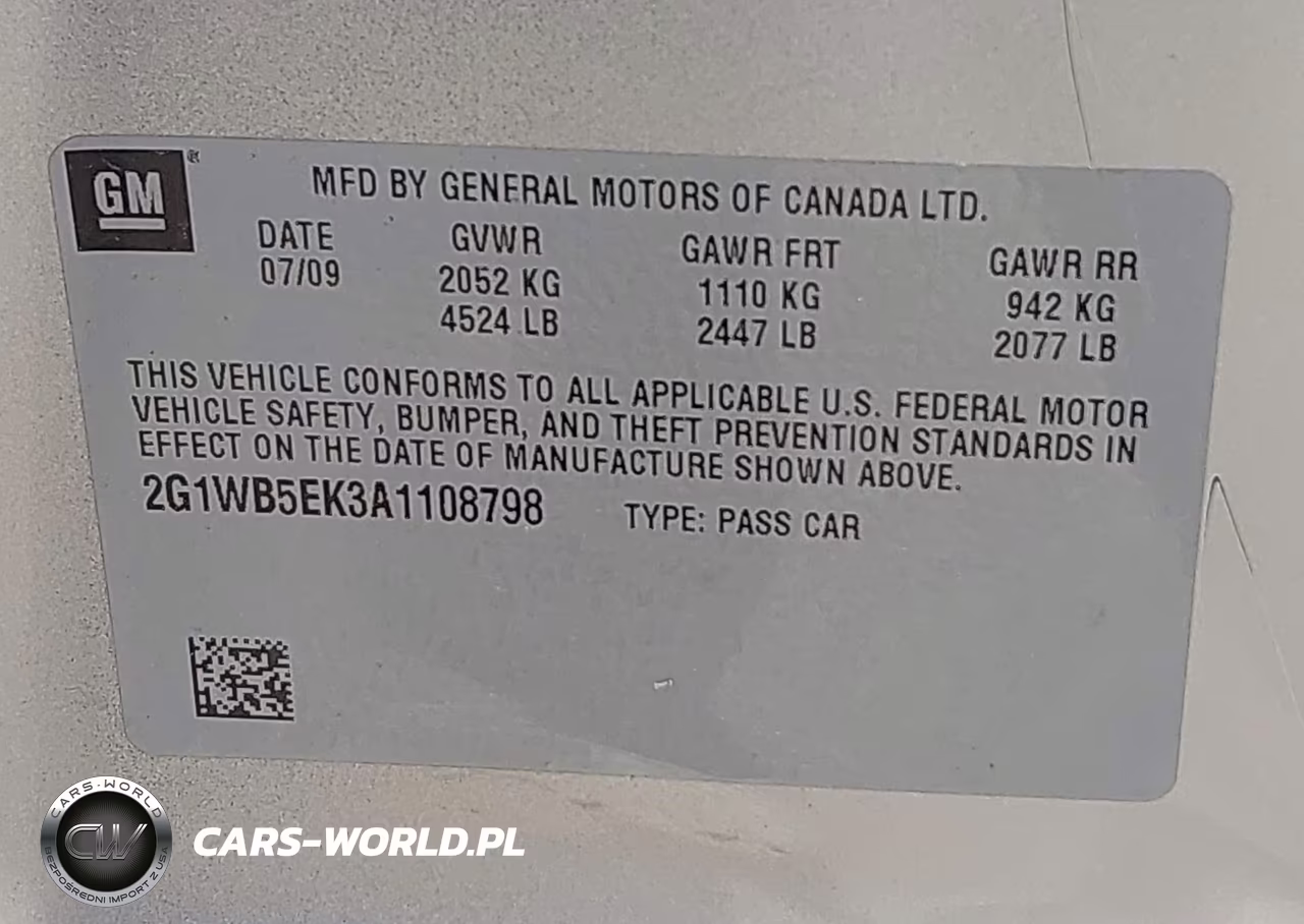 2010 Chevrolet Impala Lt VIN:2G1WB5EK3A1108798 - 9