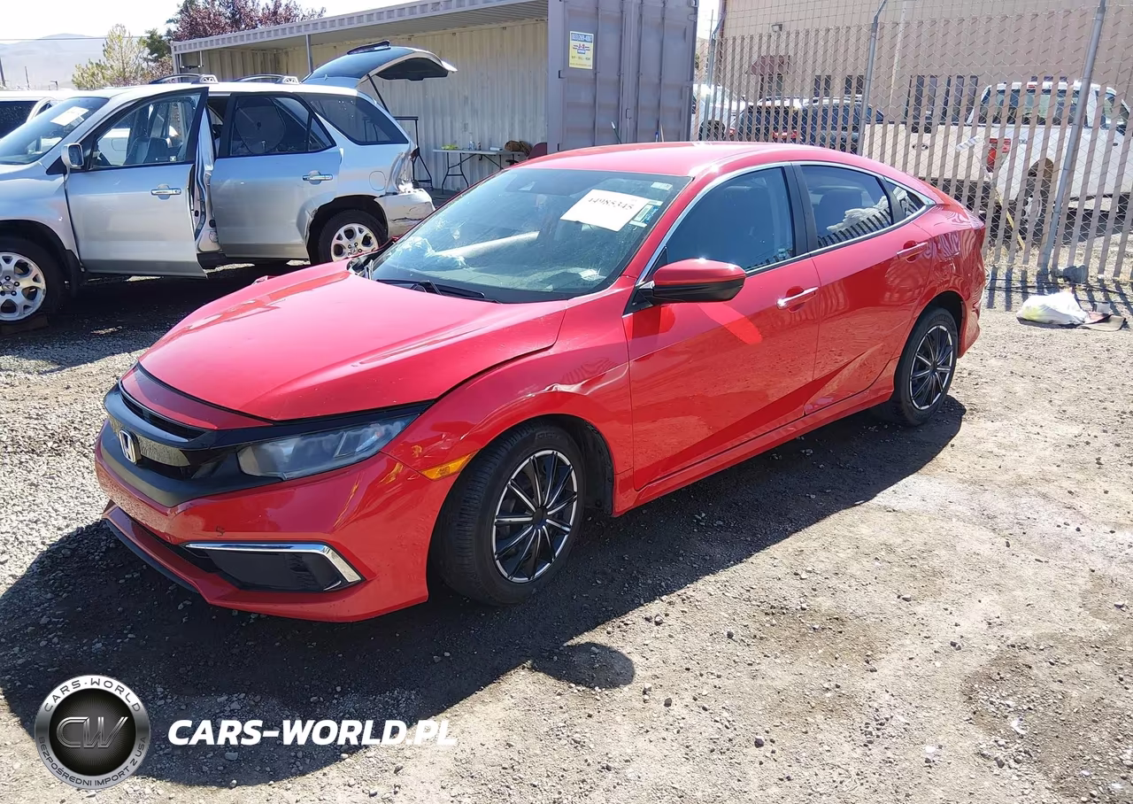 2019 Honda Civic Lx VIN:2HGFC2F67KH604265 - 2