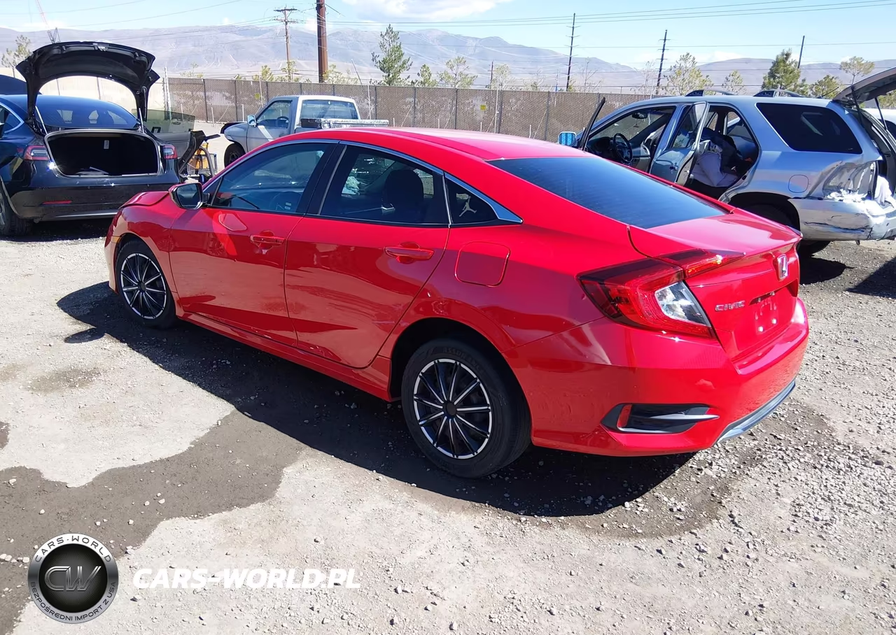 2019 Honda Civic Lx VIN:2HGFC2F67KH604265 - 3