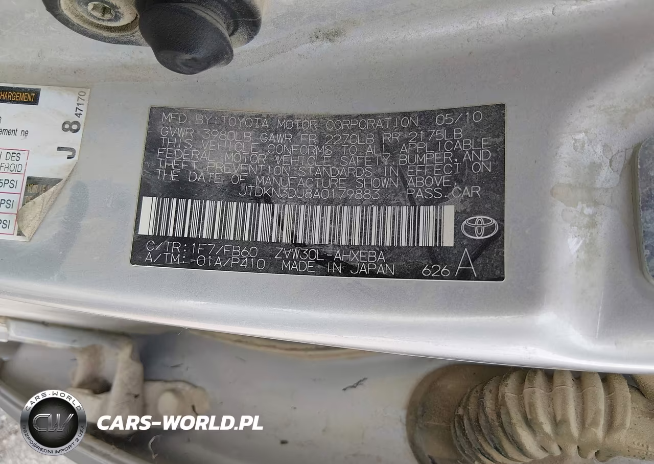 2010 Toyota Prius Iii VIN:JTDKN3DU8A0179883 - 9