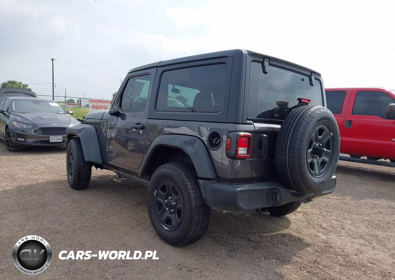 2025 Jeep Wrangler 2-Door Sport 4X4 VIN:1C4PJXAN9SW594568 - 3