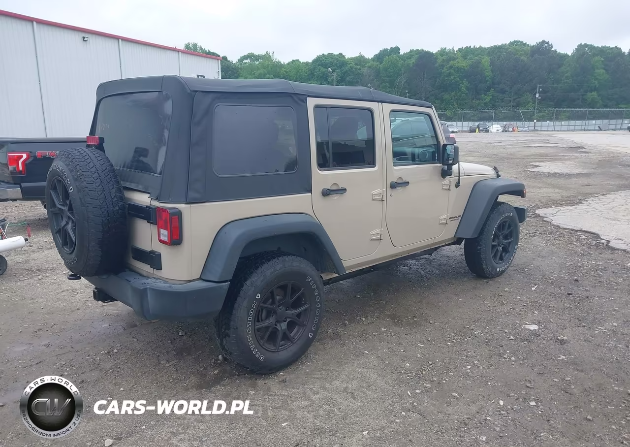 2016 Jeep Wrangler Unlimited Sport VIN:1C4BJWDG0GL253134 - 4
