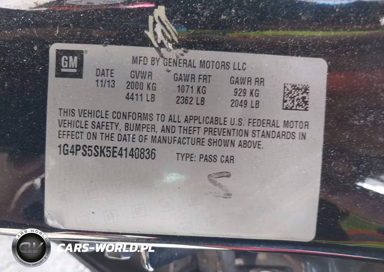 2014 Buick Verano Leather Group VIN:1G4PS5SK5E4140836 - 9