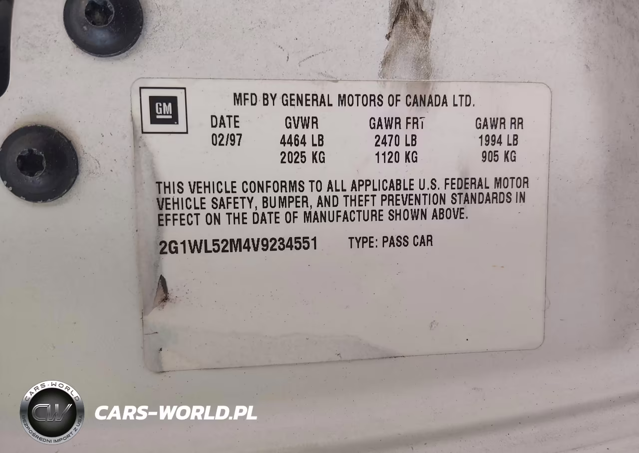 1997 Chevrolet Lumina Ls VIN:2G1WL52M4V9234551 - 9