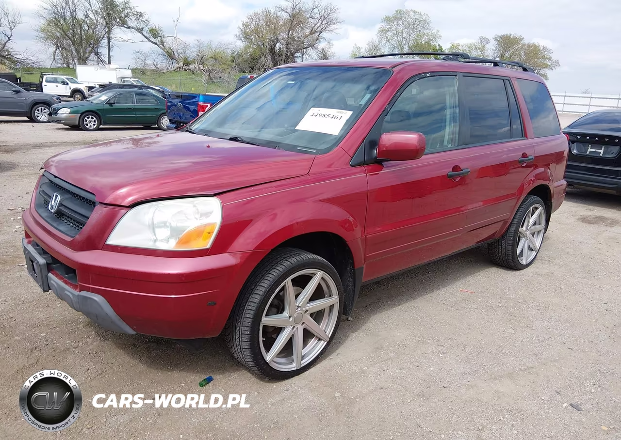 2003 Honda Pilot Ex-L VIN:2HKYF18793H504613 - 2
