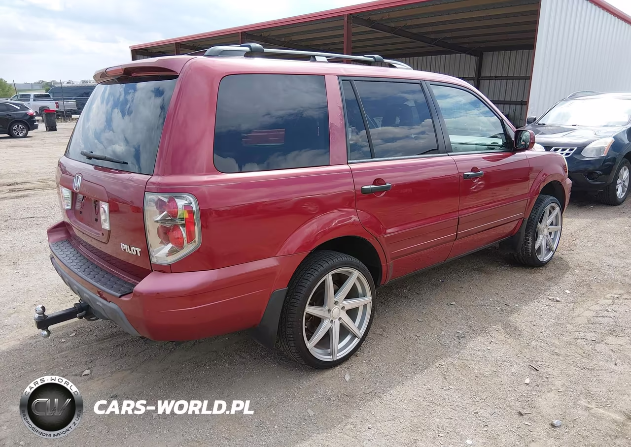 2003 Honda Pilot Ex-L VIN:2HKYF18793H504613 - 4
