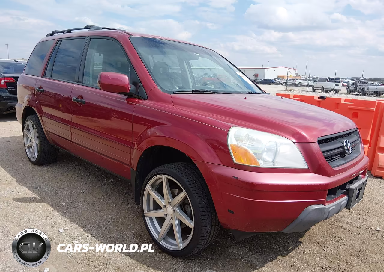 2003 Honda Pilot Ex-L VIN:2HKYF18793H504613 - 6