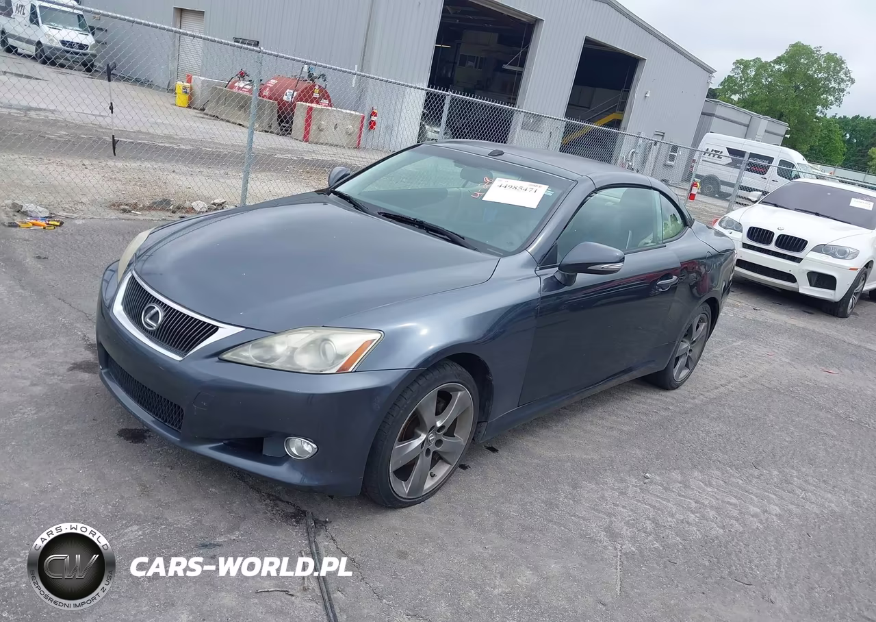 2010 Lexus Is 250C VIN:JTHFF2C23A2504483 - 2