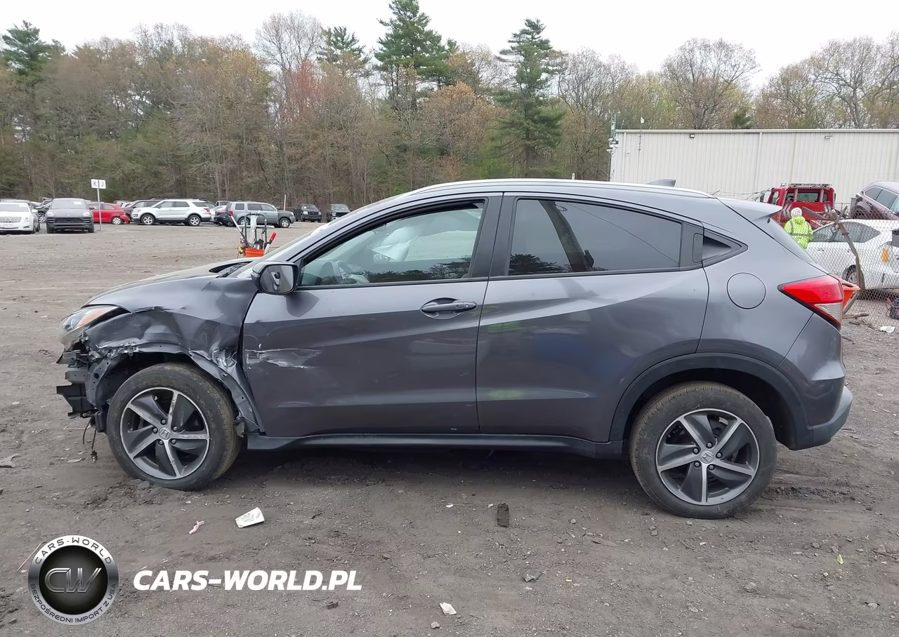 2022 Honda Hr-V Awd Ex VIN:3CZRU6H52NM709557 - 15
