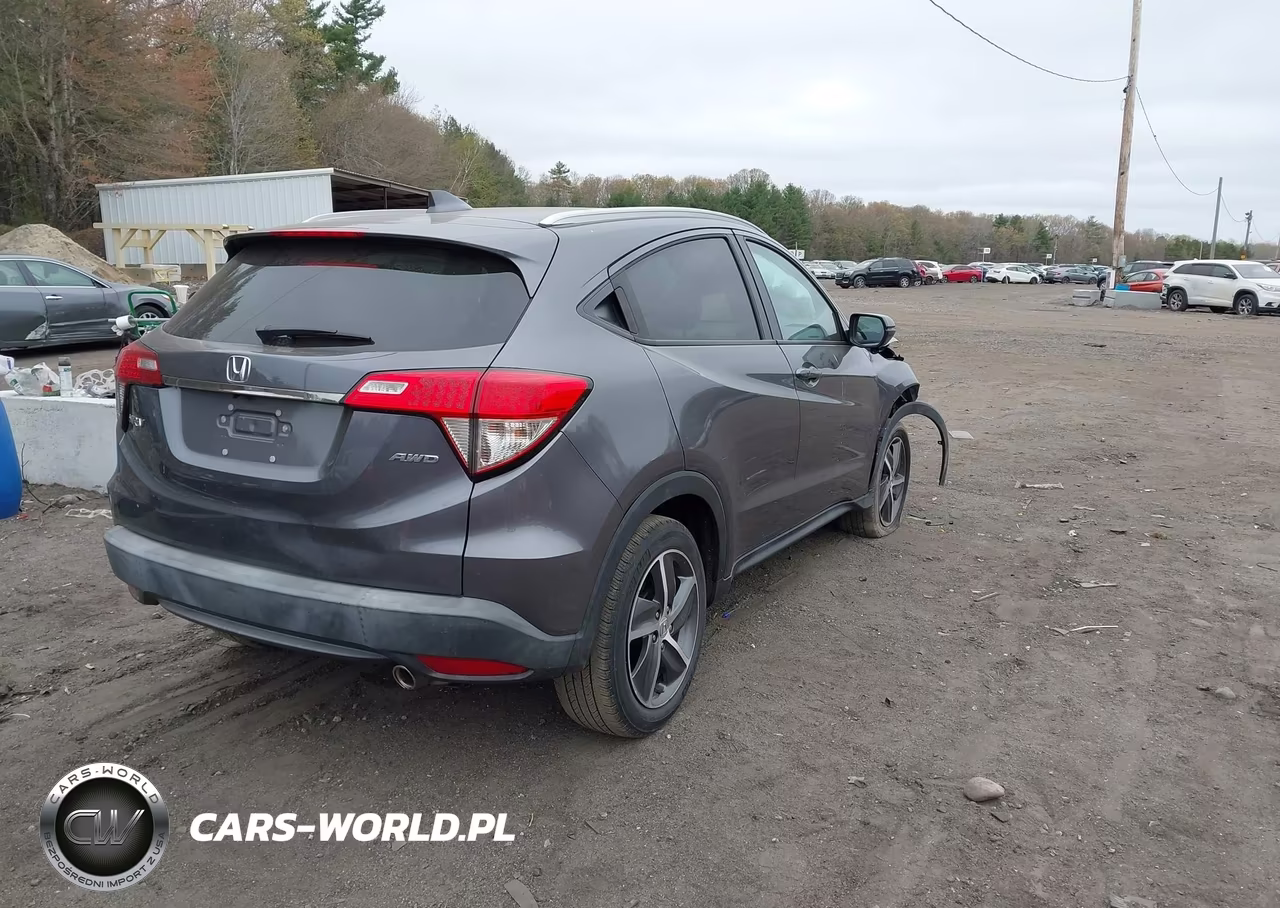 2022 Honda Hr-V Awd Ex VIN:3CZRU6H52NM709557 - 4