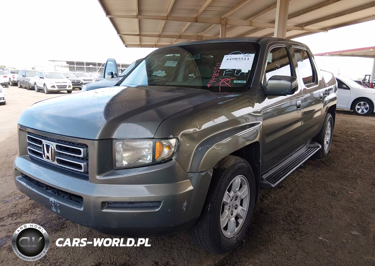 2007 Honda Ridgeline Rtl VIN:2HJYK16507H540679 - 2