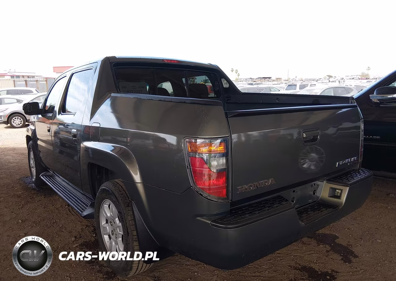 2007 Honda Ridgeline Rtl VIN:2HJYK16507H540679 - 3