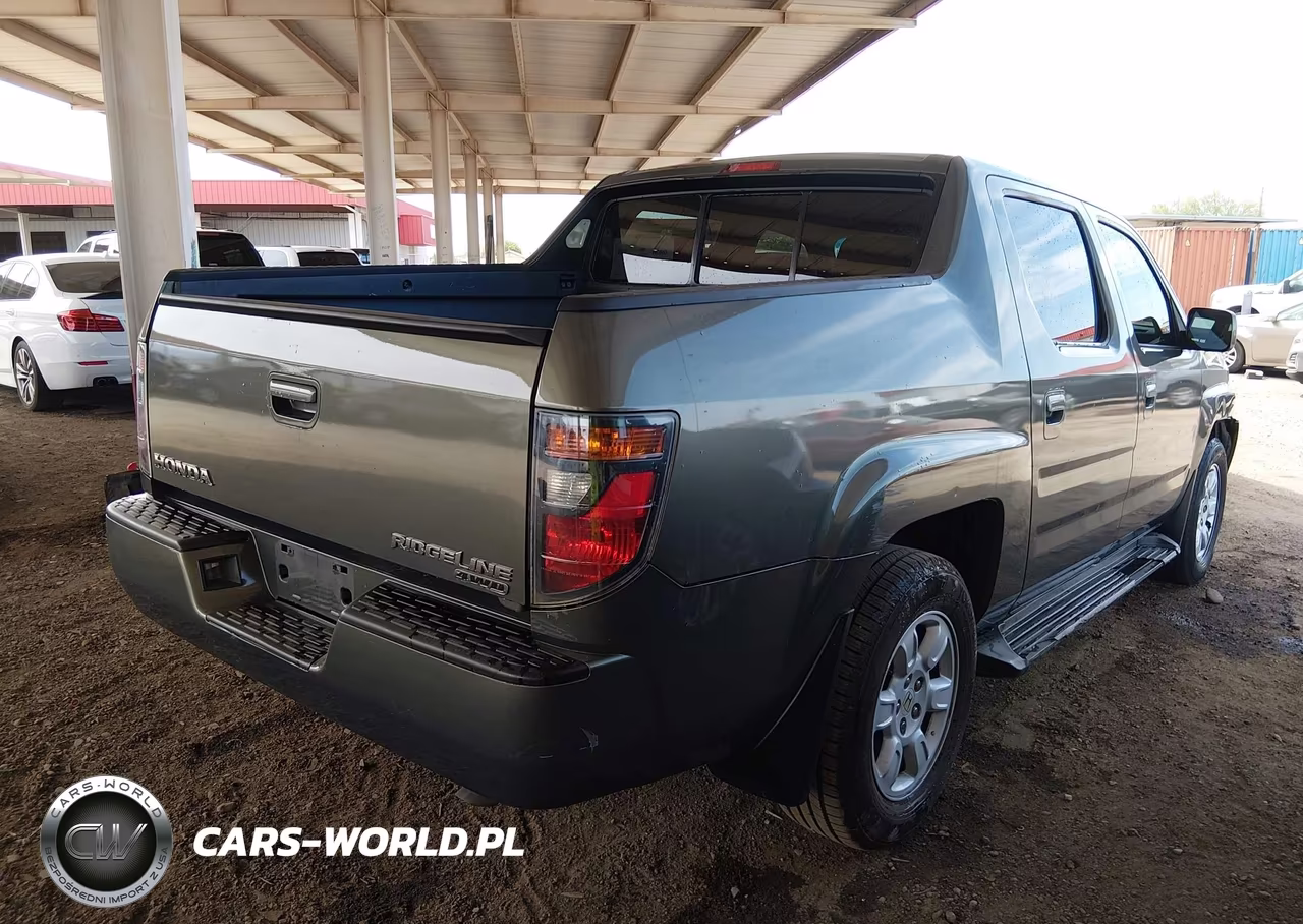 2007 Honda Ridgeline Rtl VIN:2HJYK16507H540679 - 4