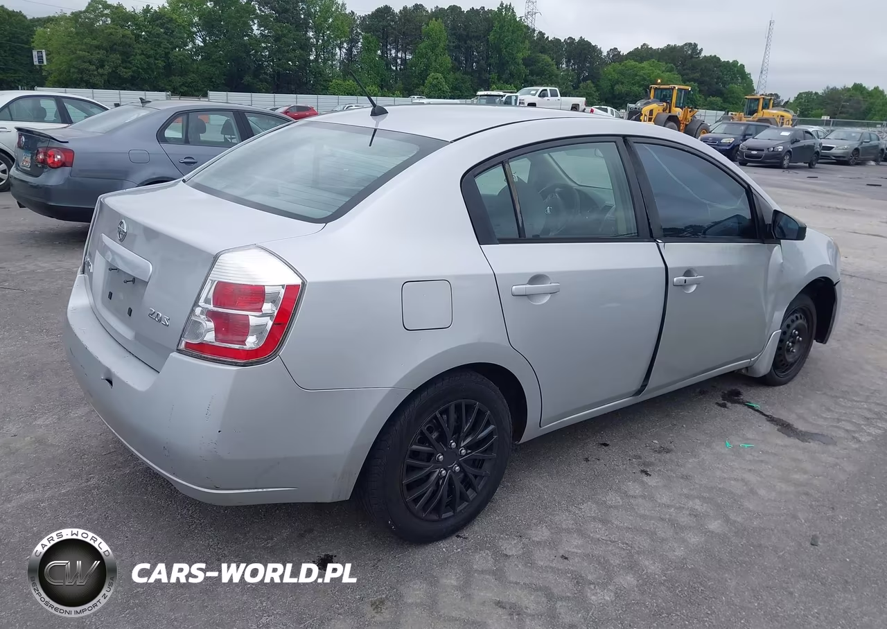 2007 Nissan Sentra 2.0S VIN:3N1AB61E27L636320 - 4