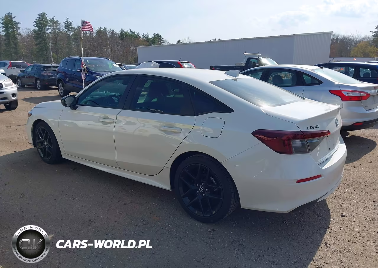 2026 Honda Civic Sport VIN:2HGFE2F57TH543339 - 3