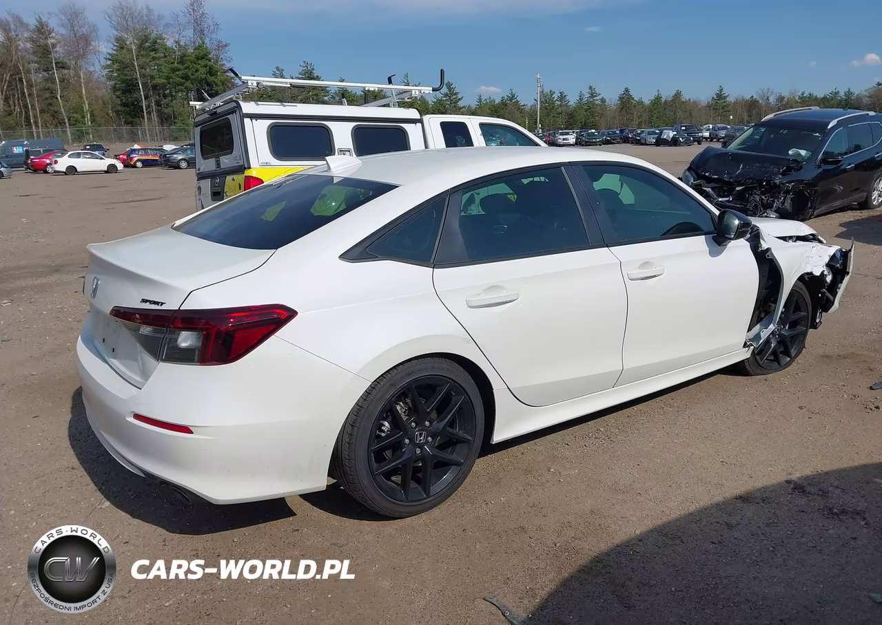 2026 Honda Civic Sport VIN:2HGFE2F57TH543339 - 4