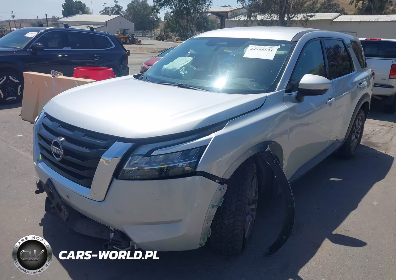 2022 Nissan Pathfinder S 2Wd VIN:5N1DR3AA2NC216238 - 2