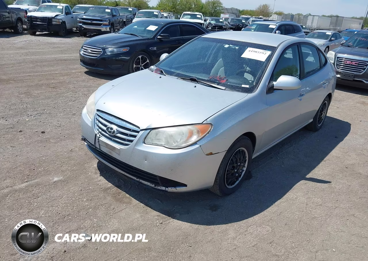 2009 Hyundai Elantra Gls VIN:KMHDU46D99U592006 - 2