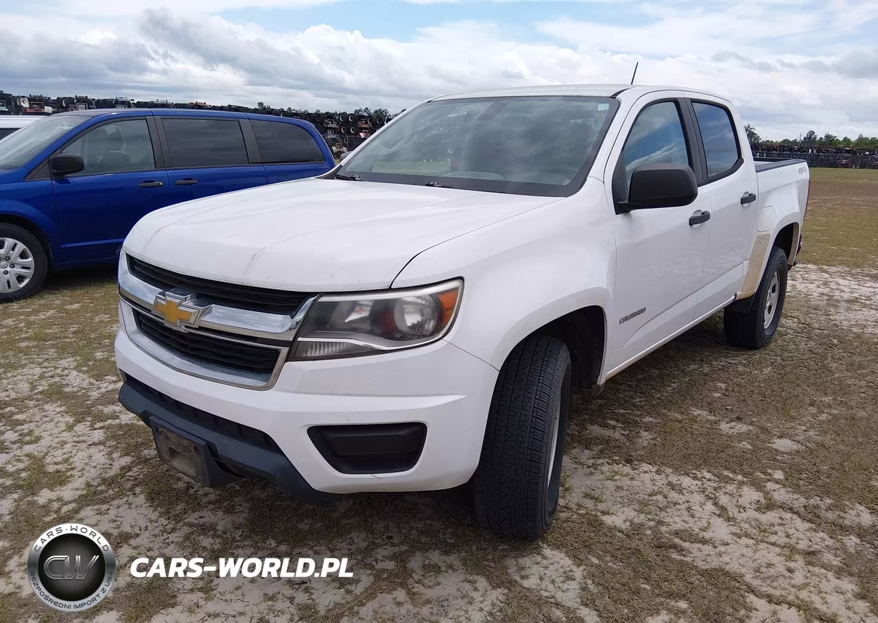 2016 Chevrolet Colorado Wt VIN:1GCGTBE39G1231102 - 2