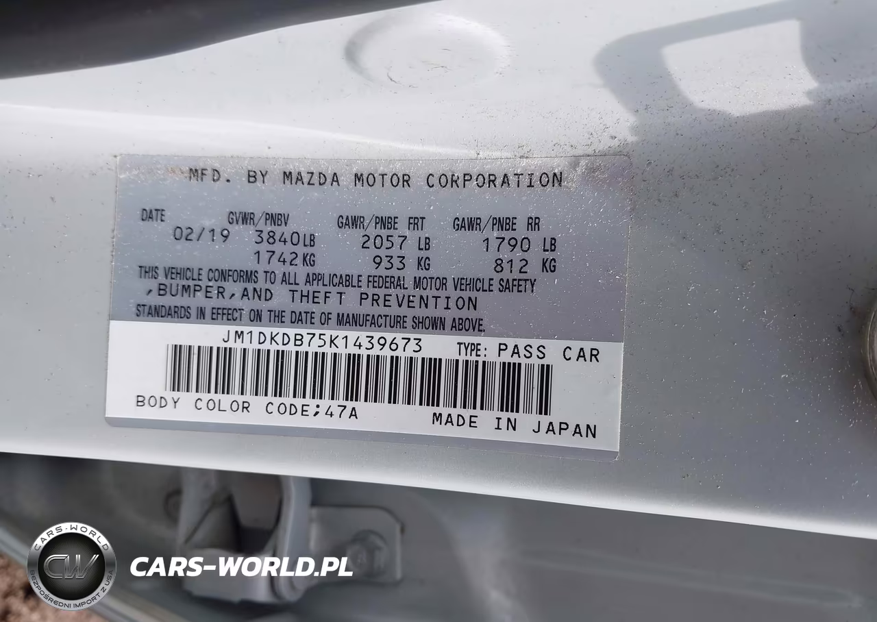 2019 Mazda Cx-3 Sport VIN:JM1DKDB75K1439673 - 9