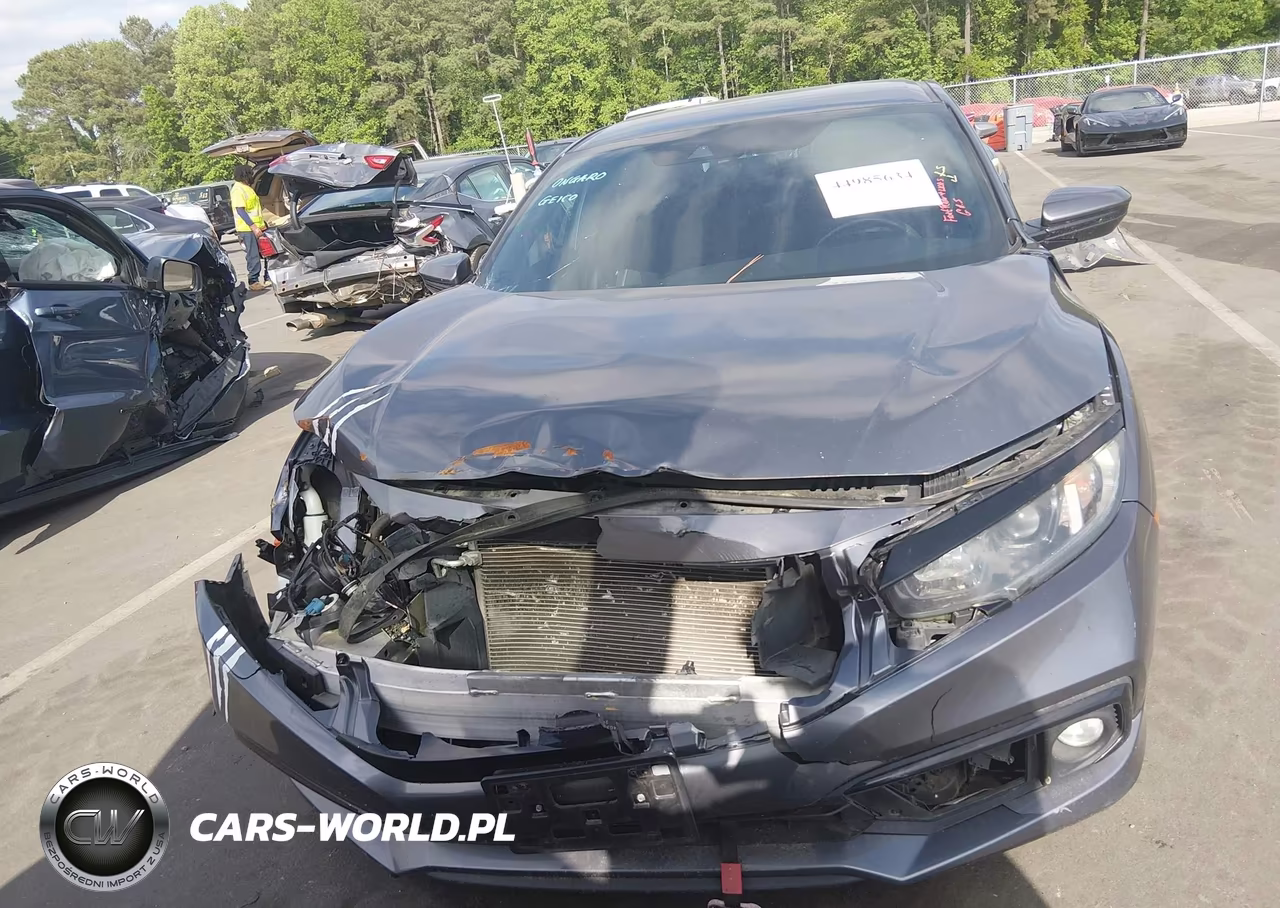 2020 Honda Civic Sport VIN:2HGFC2F86LH551920 - 12