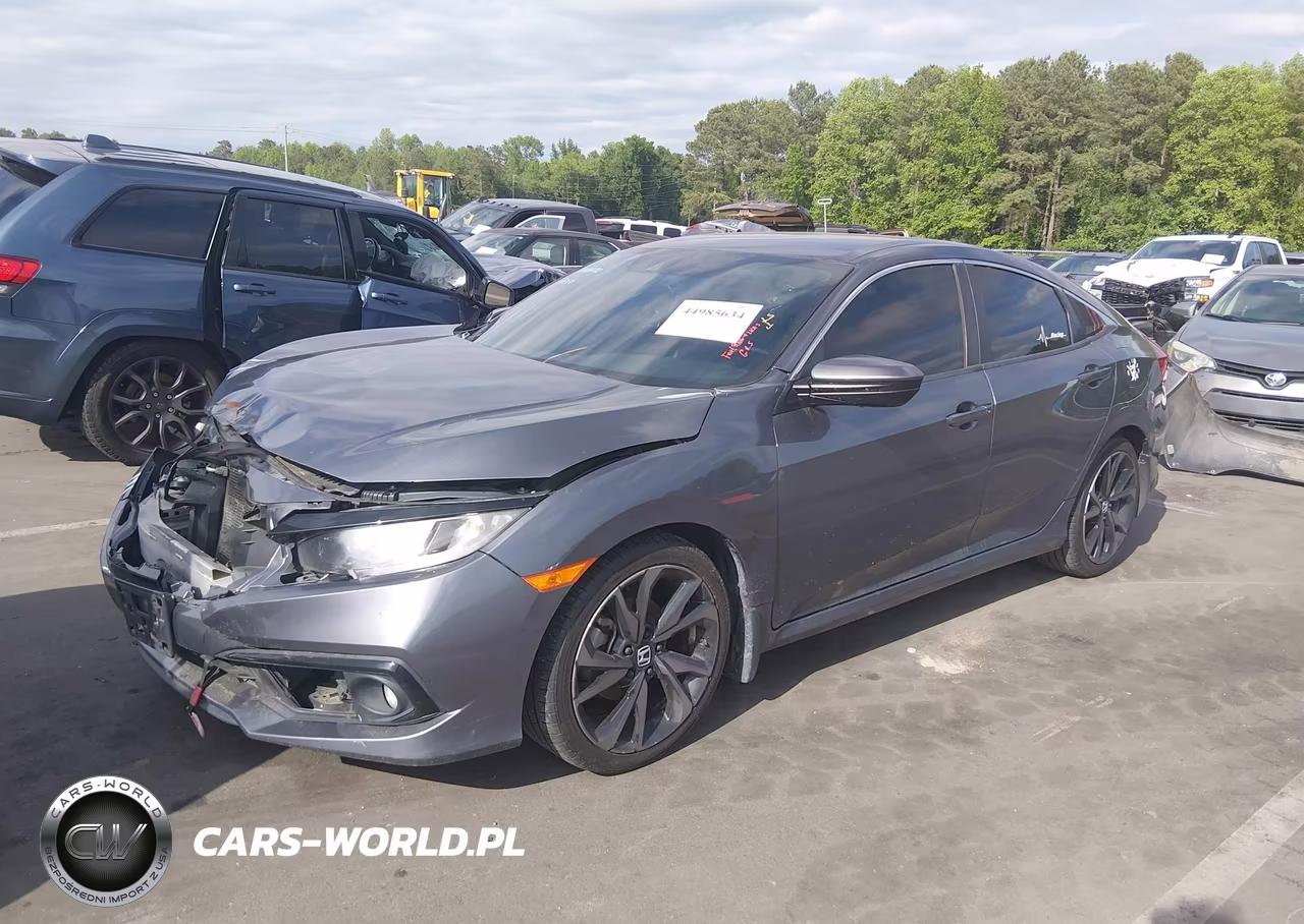 2020 Honda Civic Sport VIN:2HGFC2F86LH551920 - 2