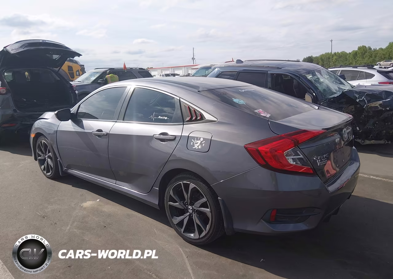 2020 Honda Civic Sport VIN:2HGFC2F86LH551920 - 3