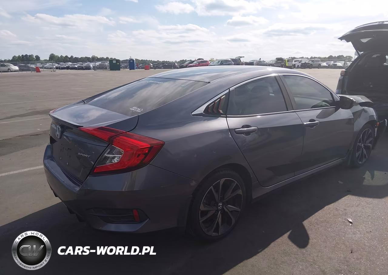 2020 Honda Civic Sport VIN:2HGFC2F86LH551920 - 4