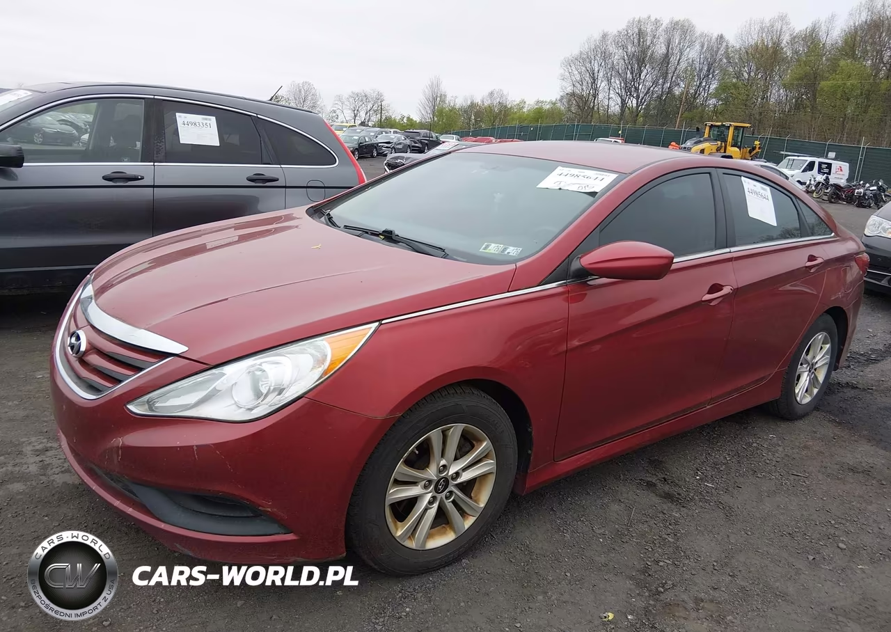 2014 Hyundai Sonata Gls VIN:5NPEB4AC4EH901964 - 2