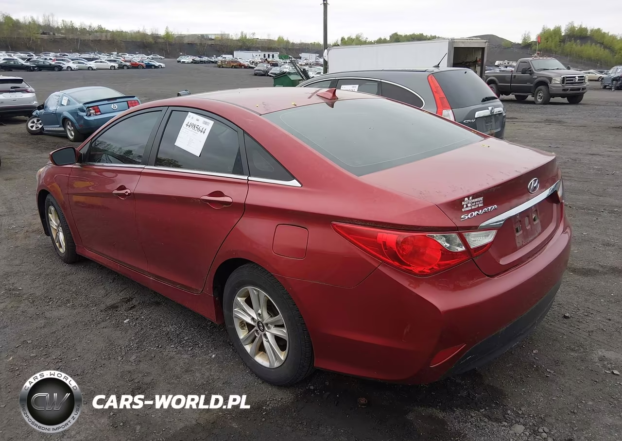 2014 Hyundai Sonata Gls VIN:5NPEB4AC4EH901964 - 3