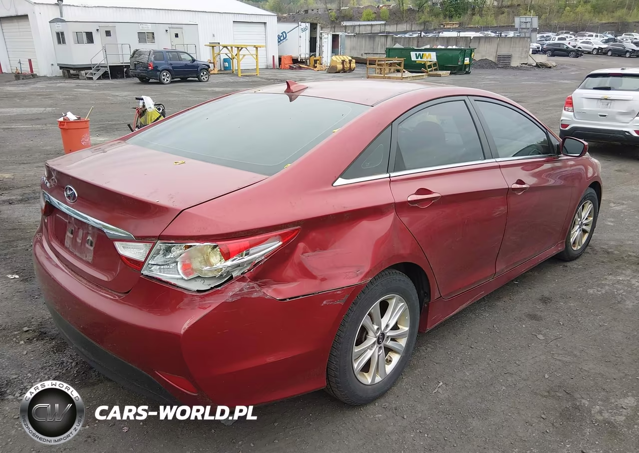 2014 Hyundai Sonata Gls VIN:5NPEB4AC4EH901964 - 4