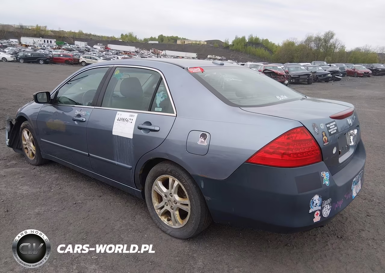 2007 Honda Accord 2.4 Ex VIN:1HGCM56767A130664 - 3
