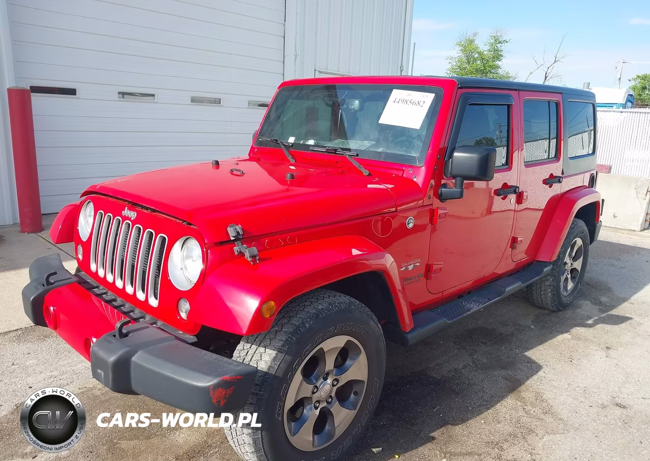 2016 Jeep Wrangler Unlimited Sahara VIN:1C4BJWEG4GL242880 - 2