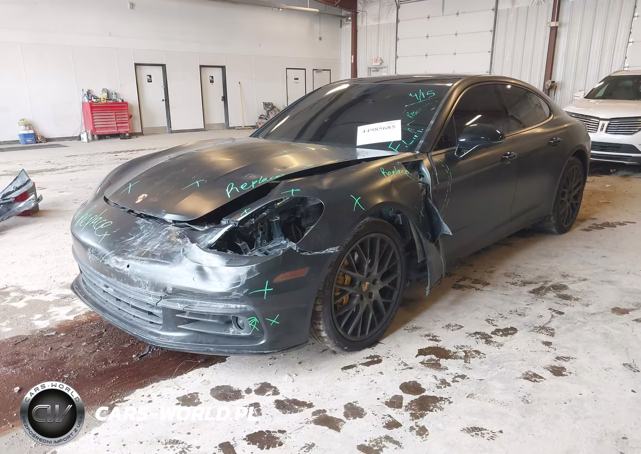 2017 Porsche Panamera 4 VIN:WP0AA2A71HL100398 - 2