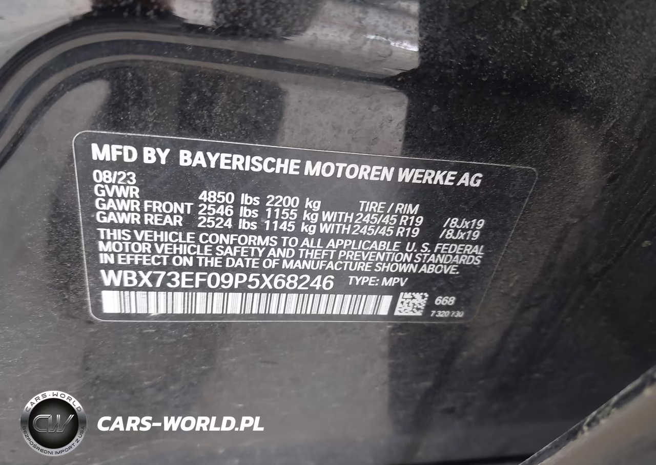 2023 BMW X1 xDrive28I VIN:WBX73EF09P5X68246 - 9