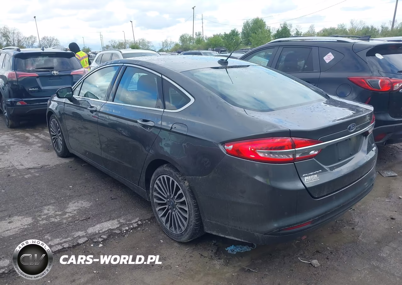 2017 Ford Fusion Se VIN:3FA6P0HD8HR245434 - 3