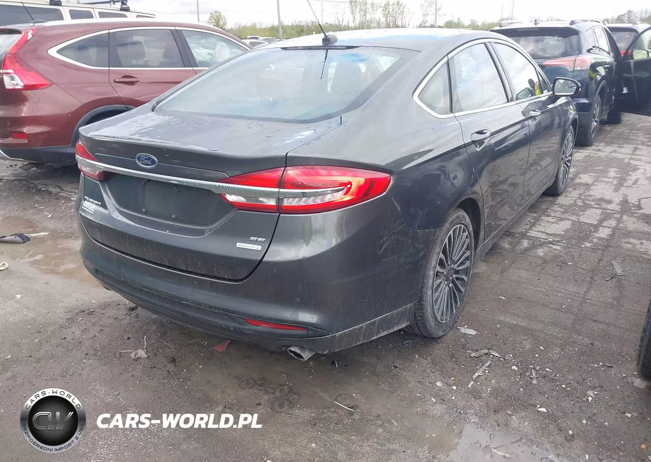 2017 Ford Fusion Se VIN:3FA6P0HD8HR245434 - 4